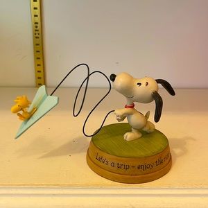 Hallmark Peanuts Gallery Snoopy and Woodstock Figurine